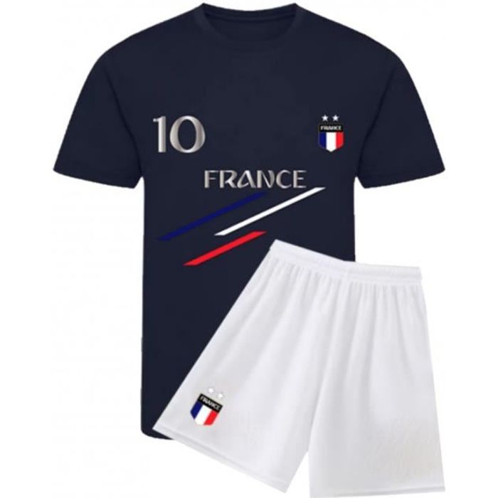 Ensemble de foot maillot et short France enfant - Cdiscount Sport