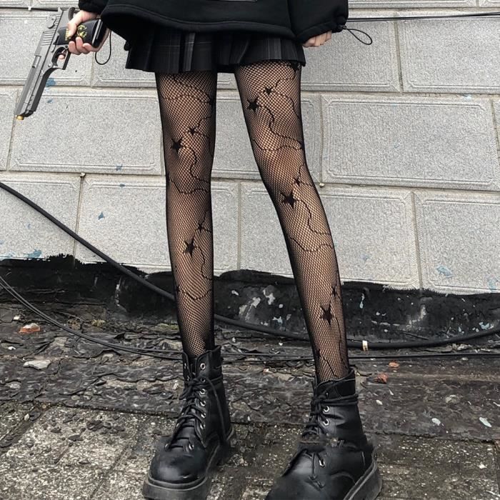 Calze Lunghe Giapponesi Lolita Harajuku – Scaldagambe Slouch, Senza Punta, Unisex