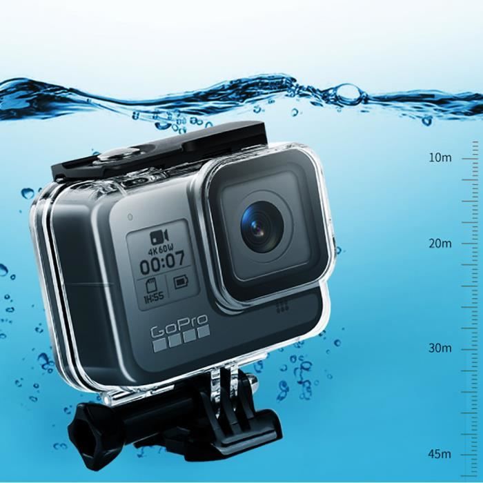 cBOX GOPRO HERO 8 Black Caisson étanche à 60 mètres - Cdiscount