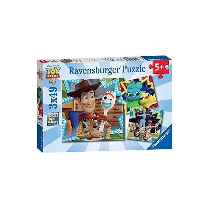Puzzle Ravensburger Toy Story 4 - 3x49 pièces - Pour enfants dès 5 ans -  Cdiscount Jeux - Jouets