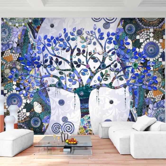 Acheter Tapisserie murale décorative arbre de vie en forêt