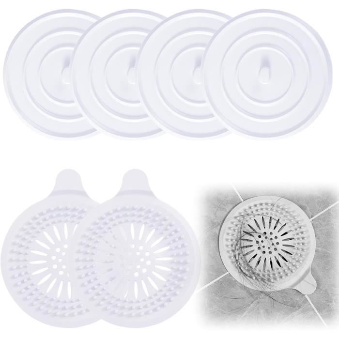 Bouchon De Vidange En Silicone – 20 X 20 Cm, Carré – Anti-odeurs, étanche – Pour Douche, Baignoire, évier – Facile à Nettoyer, Surface Antidérapante
