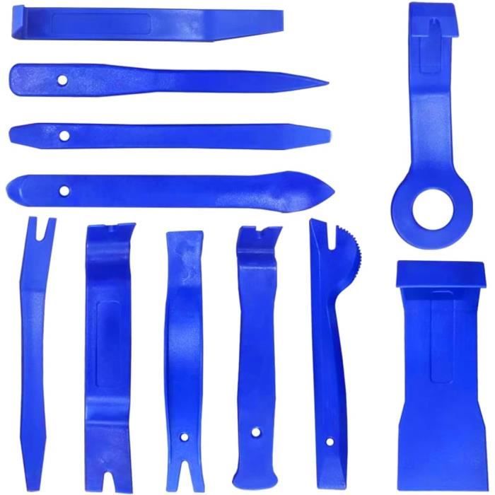 Lot De 6 Outils Démontage Garnitures Voiture FOSHIO - Kit Installation Autoradio Et Portières