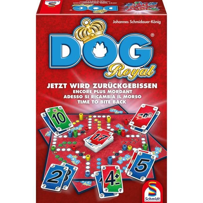 DOG royal Jeux de Société SCHMIDT SPIELE Affrontez vous dans des parties épiques de DOG avec cette version royale !