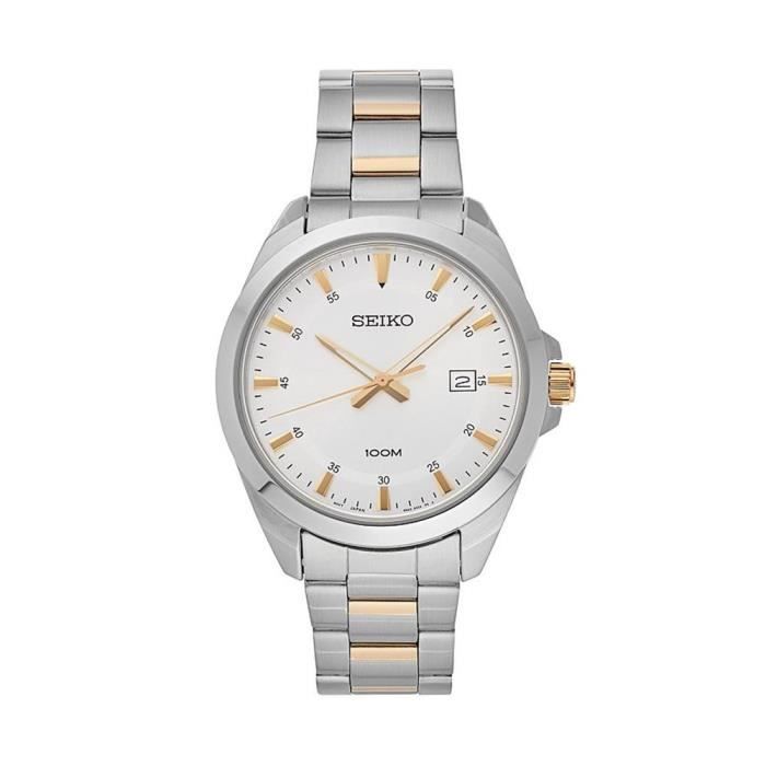 Bracelet Métal SEIKO Deux Tons Acier Inoxydable 14,5 Mm - Neuf