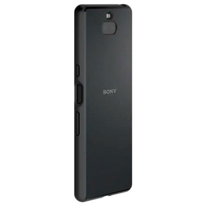 Coque Sony Xperia 10 Style Cover Solid SCBI10 - Noir