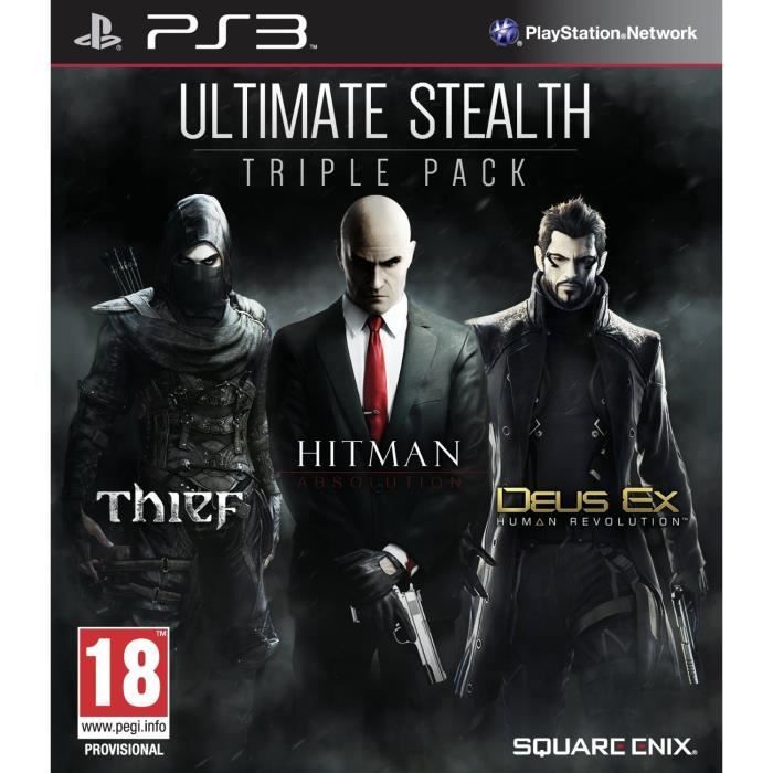 Ultimate Stealth Triple Pack : Thief + Hitman + Deus Ex : Human Revolution [Import Anglais]