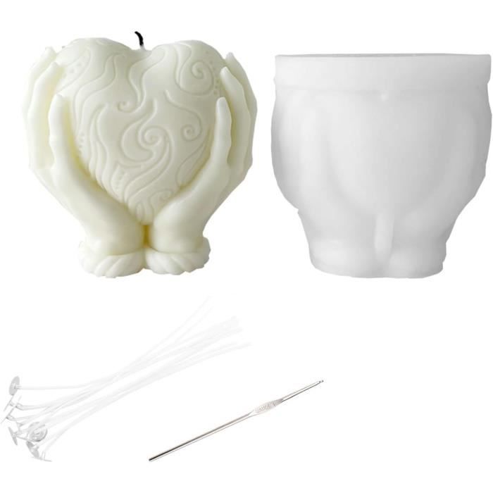 Moules à Bougies Silicone Halloween - Poupée Vaudou Effrayante Pour Créations DIY
