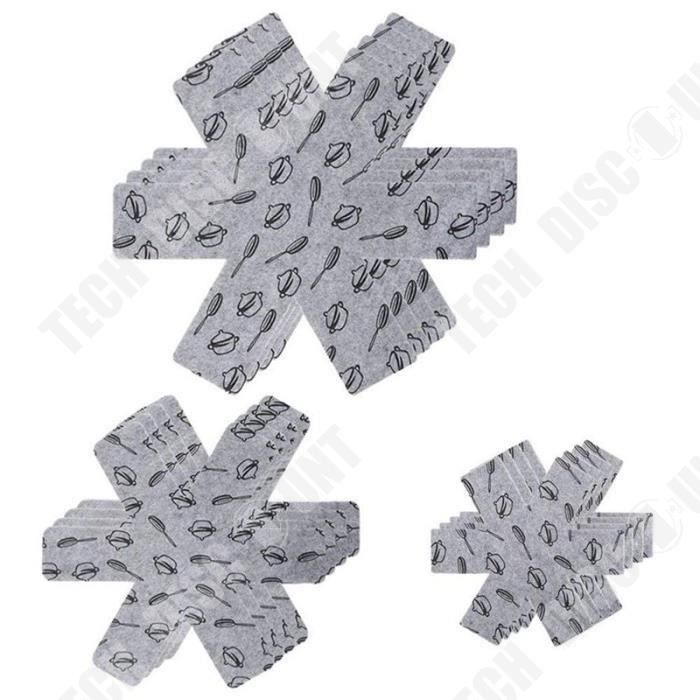 4 Dessous De Plat En Coton Tressé - 18cm Diamètre, Absorbants Et Lavables