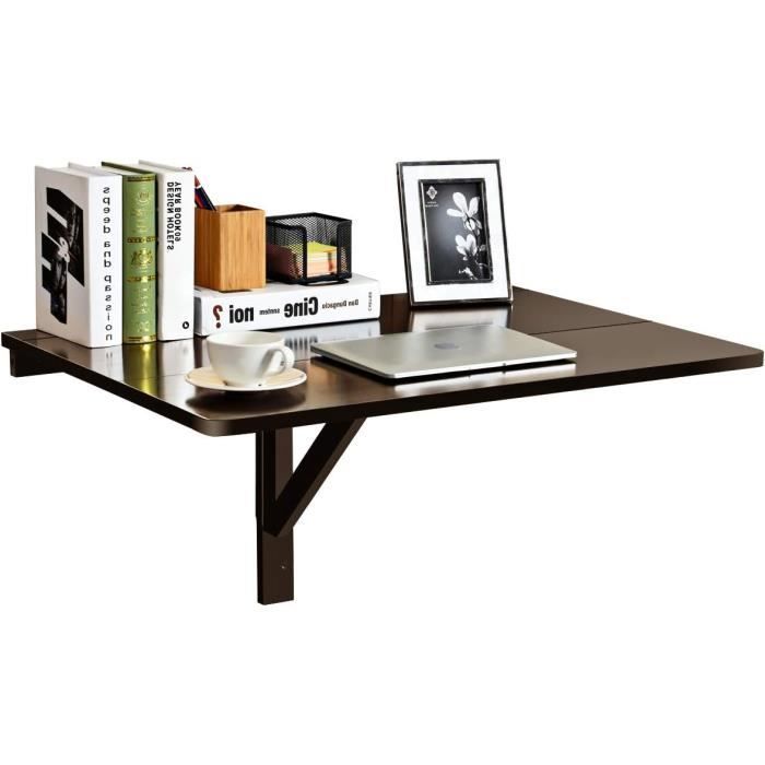 Dreamade Table Murale Rabattable Table Pliable Table De Cuisine En Mdf