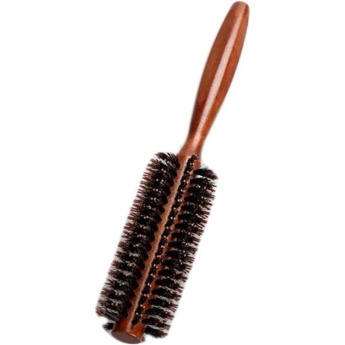 Peigne À Cheveux Et Brosse Pour Homme, Peigne À Texture Et Rouleau Rond
