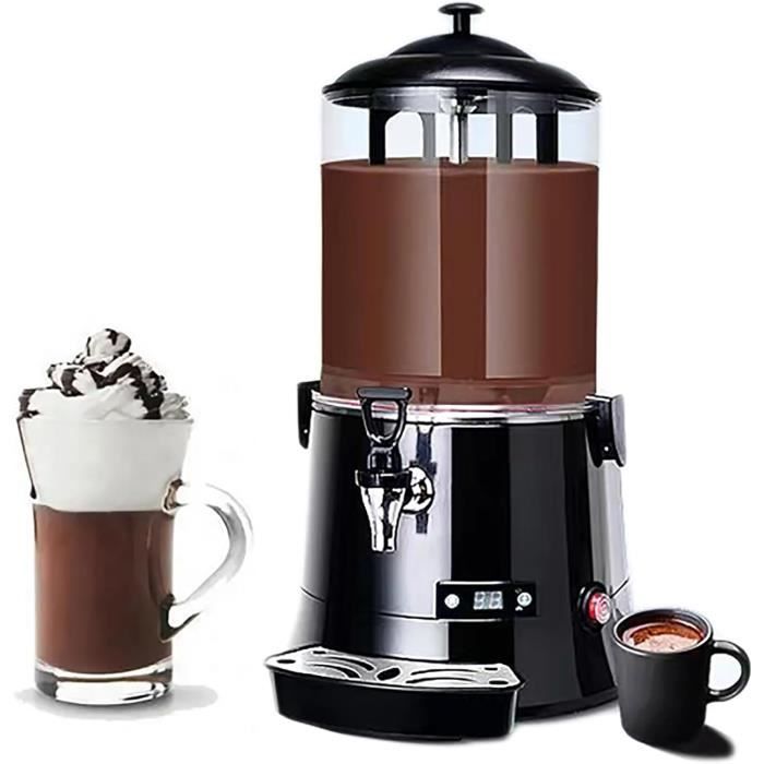 Machine À Chocolat Chaud Commerciale 10L, ChauffeDistributeur De Chocolat, Machine À Fondre Le