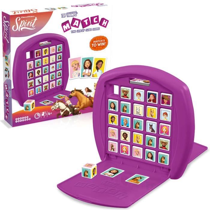 Top Trumps Match Stitch – Jeu De Memory Et Stratégie – 2 Joueurs – Dès 4 Ans – Voyage Et Famille – Développe La Mémoire