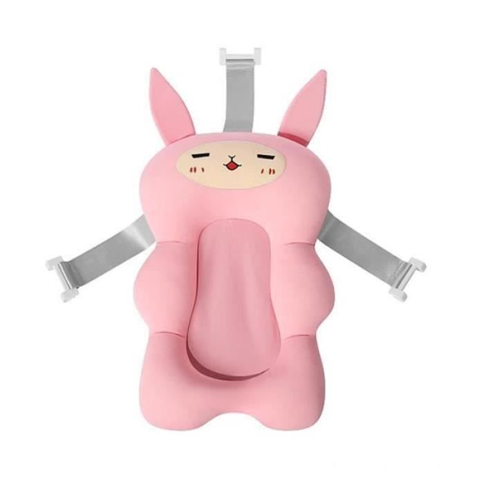 Qq Tapis De Bain Antiderapant Pour Bebe Douche Coussin De Bain Bebe Bebe Accessoires De Bain Rose2 Cdiscount Puericulture Eveil Bebe