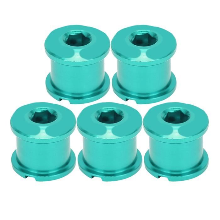 Lot de 10 boulons de plateau de pédalier pour VTT, vélo de route (noir