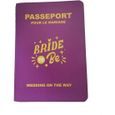 Cadeau EVJF Original - Passeport EVJF - Cadeau Homme-Femme - Format Passeport (A6) - Carte Personnalisée-1