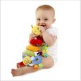 Jouet d'activité pour bébé - VOLIBEAR - Animaux coloris Tourtillon - Couleurs vives - 100% coton et peluche-1