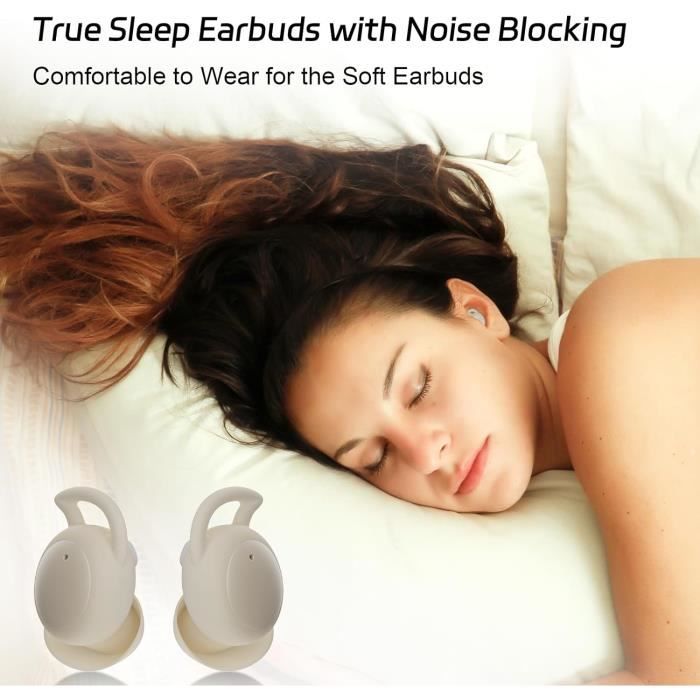 Casque Anti Bruit Pour Dormir Bluetooth Mini Écouteurs De Sommeil Sans Fil,Casque Pour Sommeil