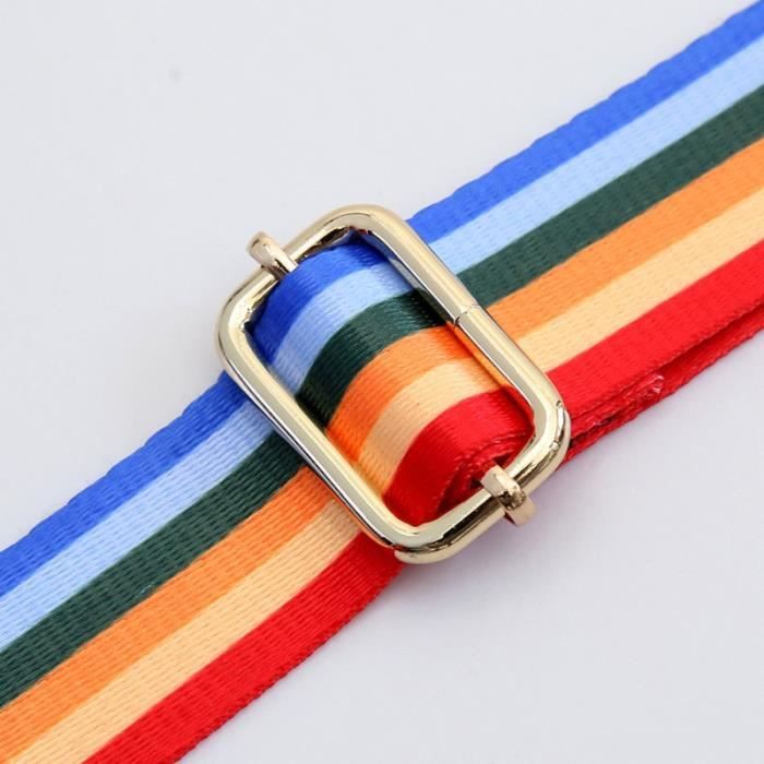 Sangle De Sac à Main Bandoulière En Simili Cuir - Longueur Réglable 100-120 Cm - Neuf
