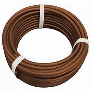 Suinga Tuyau D'Arrosage Goutte à Goutte 16mm Marron 50m - Sans Goutteurs, Résistant Et Écologique