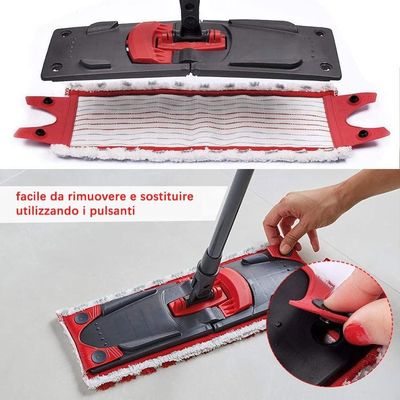 3 Pièces Serpillère Balai Microfibre Compatible avec vileda/o-cedarTête