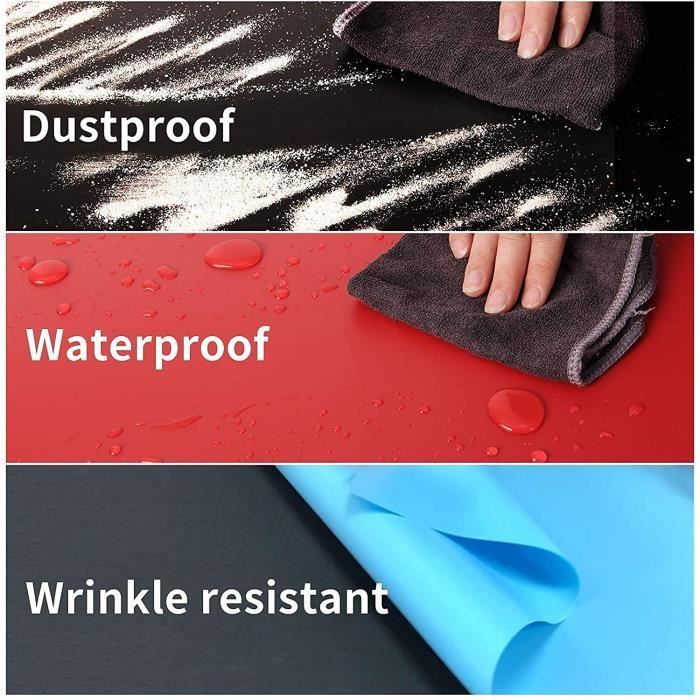 Fond Photo PVC Blanc 120x240 Cm Imperméable - Double Face Mat Et Brillant - Pour Studio, Photos Produits, Cosmétiques Ou Nourriture - 2