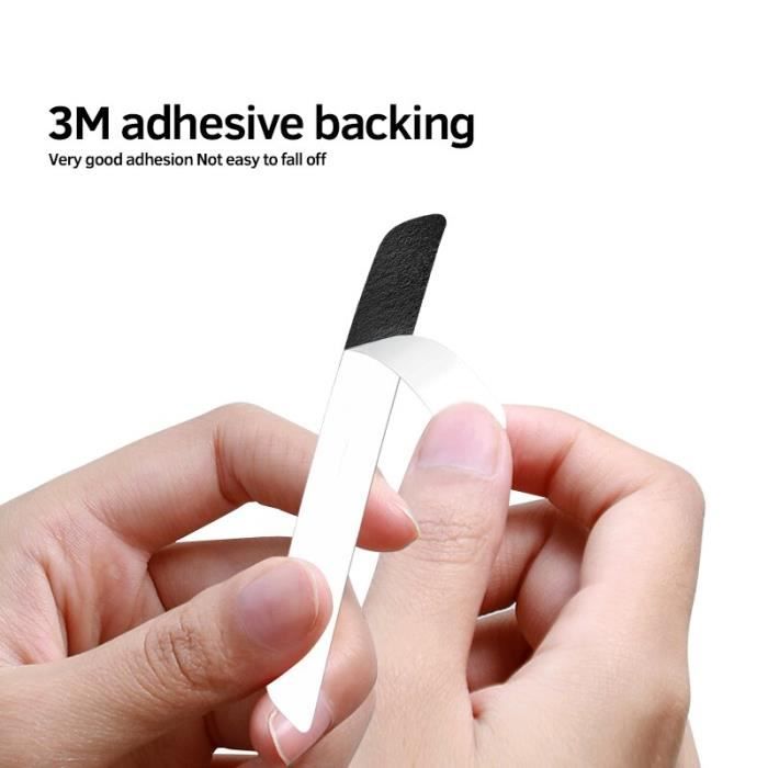 KUNGKIC Pour Fiat 500 Fiorino Punto Fullback Qubo Doblo Panda Couverture En Gel De Silice Pour Serrure De Porte De Voiture Accessoire De Garniture Intérieure (noir