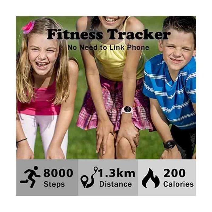 Montre Adolescent Garcon Sport Digitale de Fitness Tracker, avec  Alarme/Chronographe/Étanche pour Cadeau Garcon Fille 5-15 Ans , -  Achat/vente montre bague - Cdiscount