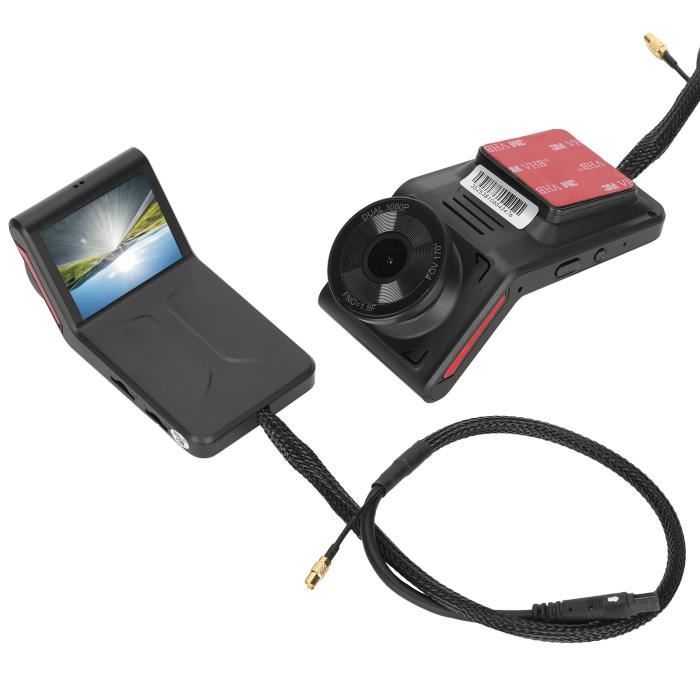 caméra de tableau de bord K18 4G, Dashcam, GPS, Deux caméras,  Enregistrement, HD 1080p, WIFI