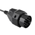 Ashata câble adaptateur OBD2 Câble de Scanner de connecteur adaptateur OBD2 20 broches à 16 broches pour BMW E36 E38 E39 E46 E53-3