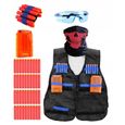 Kit d'équipement pour flèches Nerf - Spinel - Accessoires pour gilet tactique - Mixte - Enfant-3