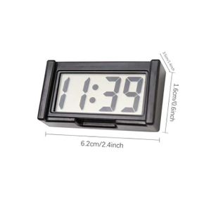 Horloge Digitale Tactile Pour Tableau De Bord Voiture - Écran LED 46 Mm | Alimentation Stable, Réglable, Pour Maison, Camping-car, Frigo