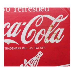 Plaque Métal Déco Vintage Coca Cola 20x30cm - Harley-Davidson - Neuve Sous Blister