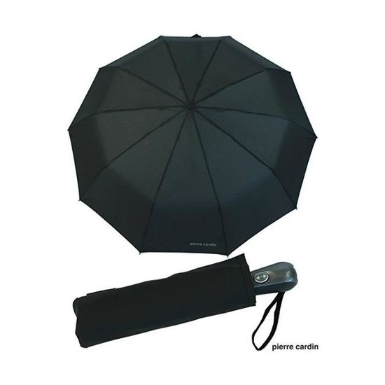 Pierre Cardin Parapluie automatique long AC noir 89991