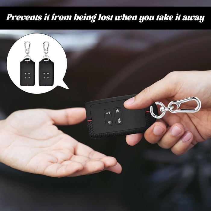 2 Pièces Coque de Clé de Voiture Compatible pour Renault Clio Megane Koleos Kadjar Kangoo Twingo Talisman Captur Espace Dacia - Auto