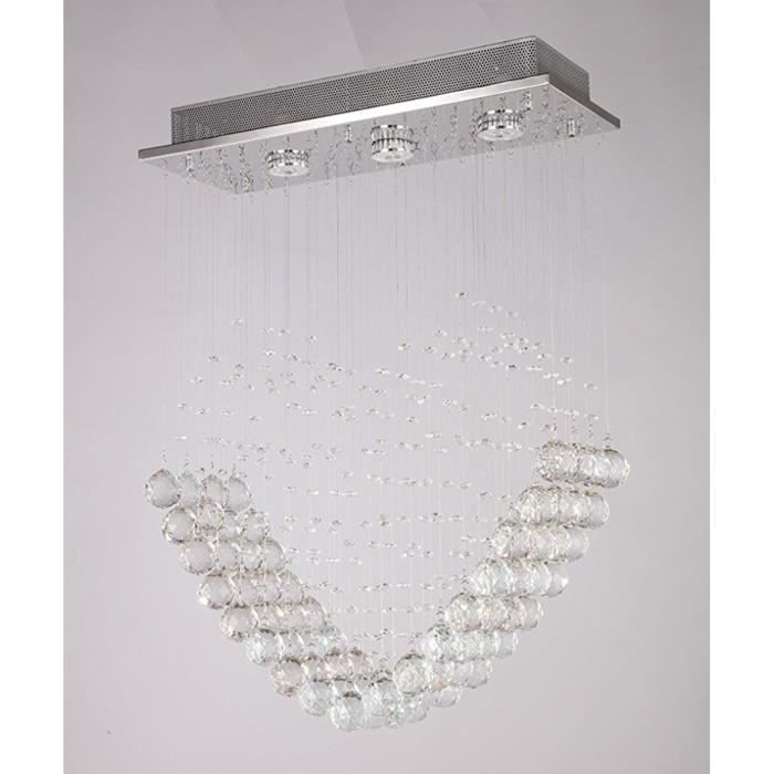 Pluie Brillante Cristalline Avec Des Gouttelettes De Cristal Et Des