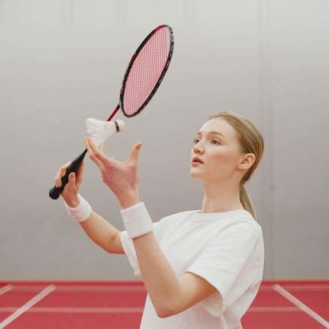 Ensemble de raquettes de badminton authentiques, volant, raquette de Ensemble de raquettes de badminton authentiques, volant, raquette de