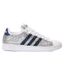 ADIDAS FEMME MIM124 ARGENT CUIR BASKETS ADIDAS FEMME MIM124 ARGENT CUIR BASKETS