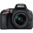 Appareils photo reflex numériques Nikon D5600 + AF-P 18-55 VR Kit de Reflex numérique 24,2 Mpix Noir 19692-0