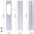 Fenêtre Glissière Plaque Pièces de rechange Pr Portable Climatisation Climatiseur Mobile 3pcs: 190cm Total