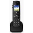 Téléphone sans fil Panasonic KX-TGH710 avec écran couleur, mains libres et résistant aux chocs-0