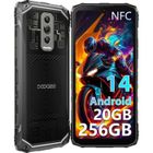 Smartphone robuste DOOGEE Blade 10 Ultra 2024 Android 14 6.56 pouces 5150mAh 20Go+256Go,Telephone Portable Incassable 50MP NFC