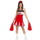 IAMS CHIEN Déguisement Pompom Girl USA - FIESTAS GUIRCA, S.L. - Pour Enfant de 14 ans - Noir