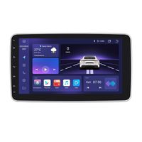 2G+32G Android 12 Autoradio 1 Din avec Sans Fil Carplay Android Auto GPS Navi 10.1 Pouces Vertical Écran Tactile Autoradio