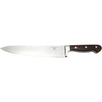 Rockingham Forge Damascus RF-6724 Couteau de chef avec lame de 25,4 cm en acier de Damas  Manche noir en bois pakka