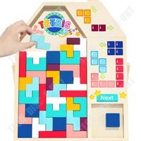 TD® Puzzles multifonctionnels d'éducation préscolaire pour enfants, jeux de blocs de construction, jouets éducatifs manuels et céréb