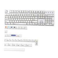 Keycaps décoratifs PBT 136 touches, pour clavier mécanique de jeu 61 64 72 104, accessoires professionnels durables, pour FFITYLE