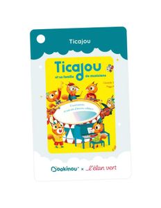 LIVRE INTERACTIF ENFANT 4 livres audio 4 à 6 ans: Ticajou