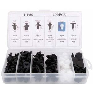 Lot De 40 Rivets En Plastique Beige 7mm Pour Garniture Portière Voiture - Fixation Robuste Et Facile