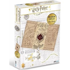 PUZZLE Puzzle Carte du maraudeur - ABYSTYLE - Harry Potte